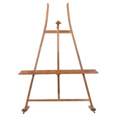 French 19th Century Massive Oak Artist’s Easel