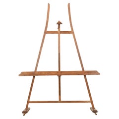 French 19th Century Massive Oak Artist’s Easel