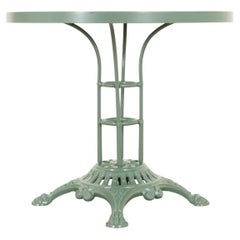 Antique French 19th Century Metal Bistro Table