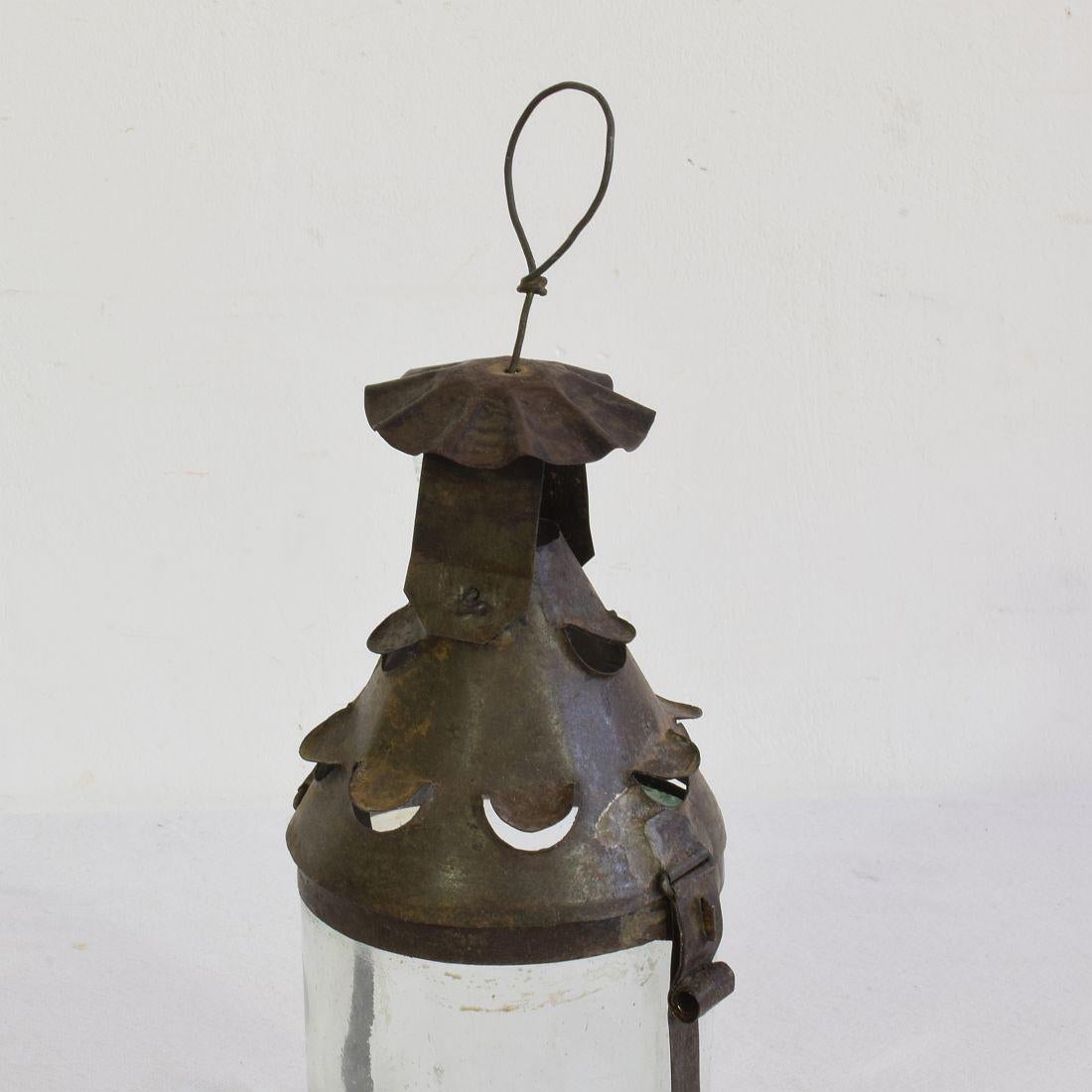 French, 19th Century Metal Lantern 5