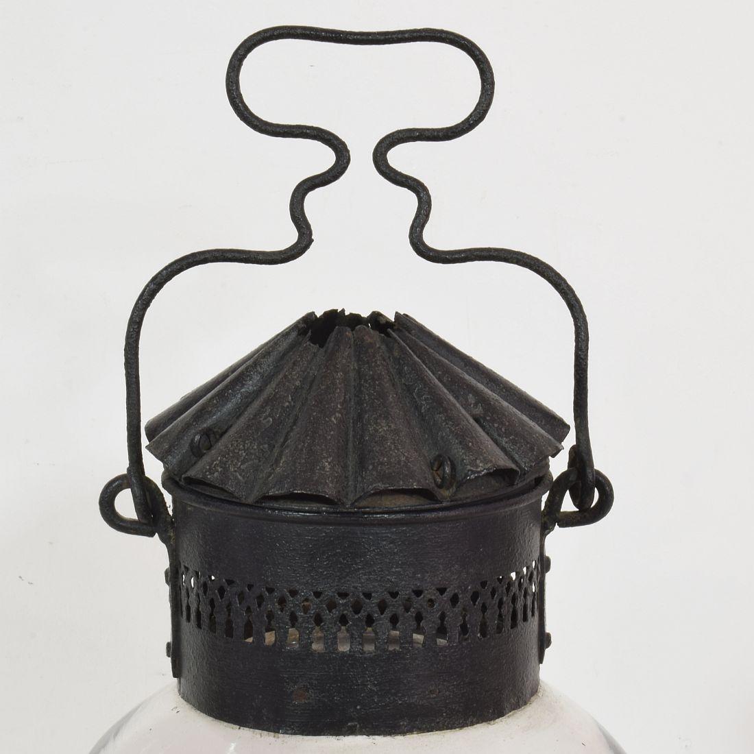 French, 19th Century Metal Lantern For Sale 7