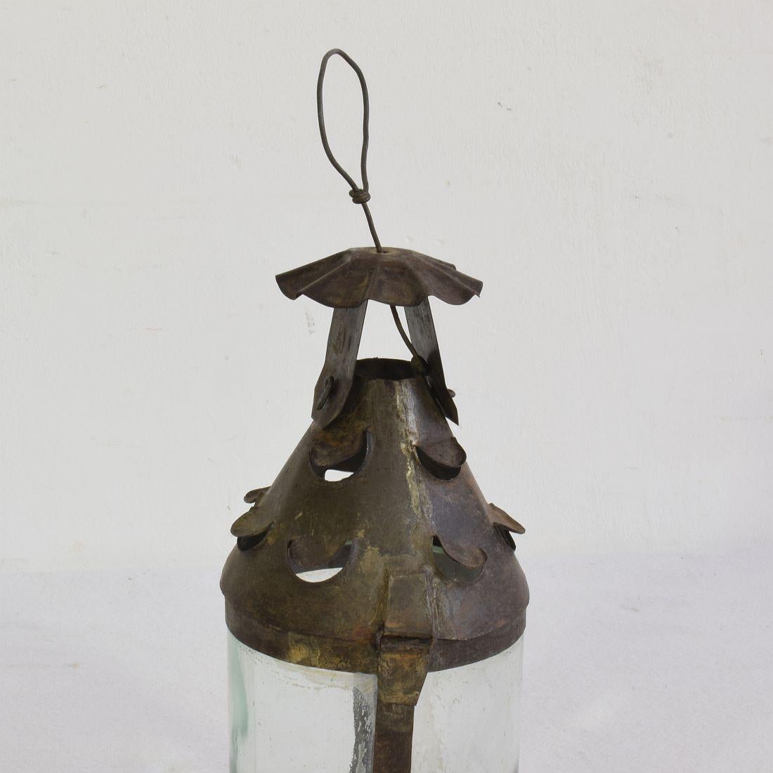 French, 19th Century Metal Lantern 6