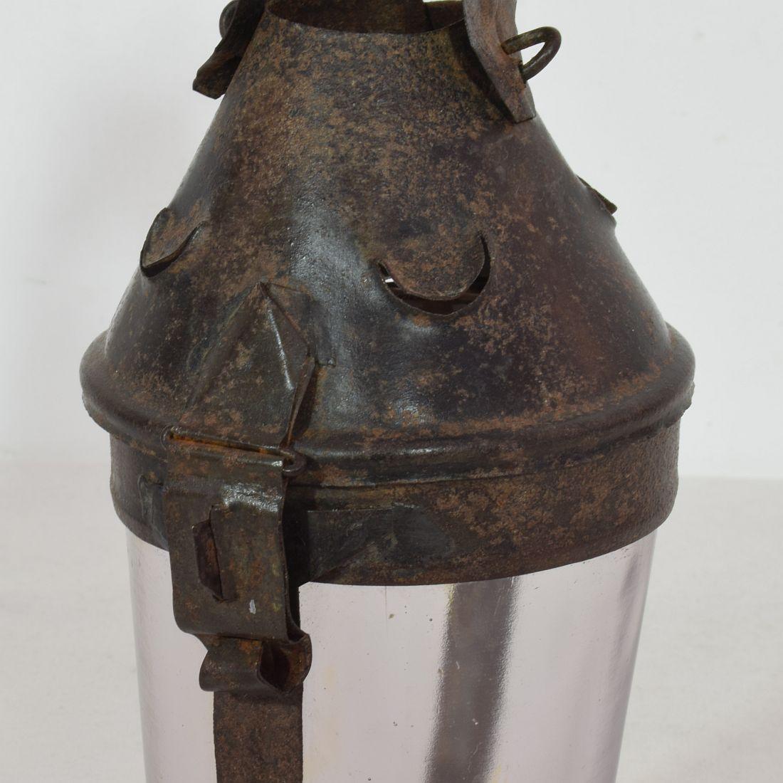 French, 19th Century Metal Lantern 5