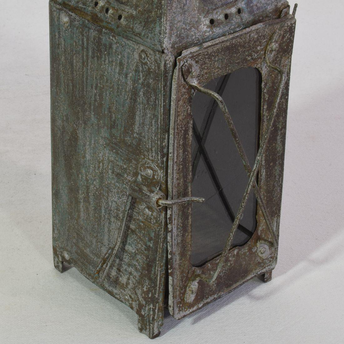 French, 19th Century, Metal Lantern 5