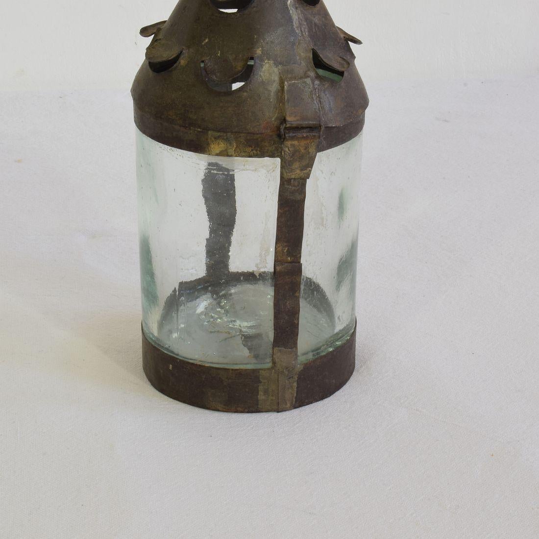 French, 19th Century Metal Lantern 7