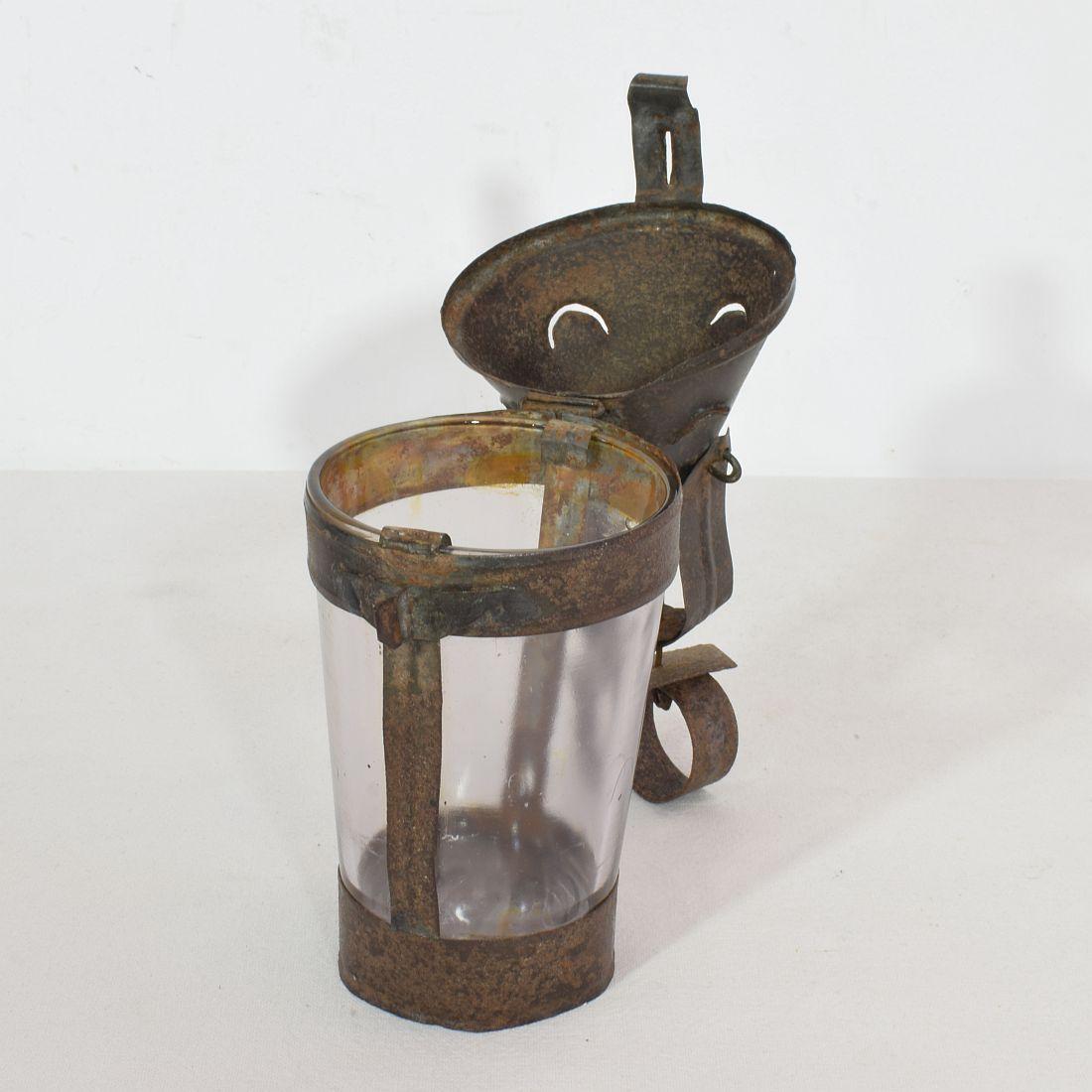 French, 19th Century Metal Lantern 7