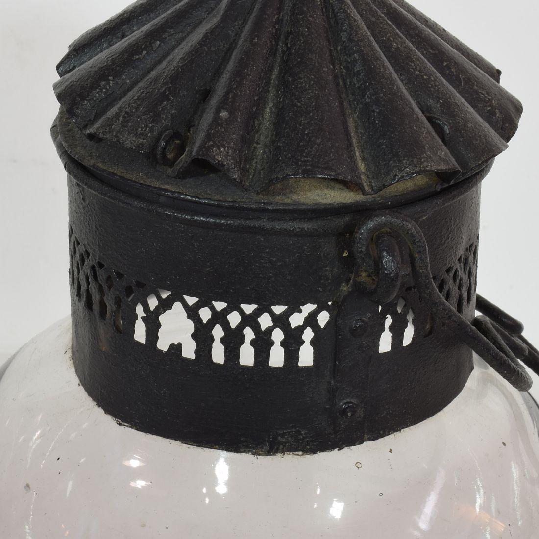 French, 19th Century Metal Lantern 11