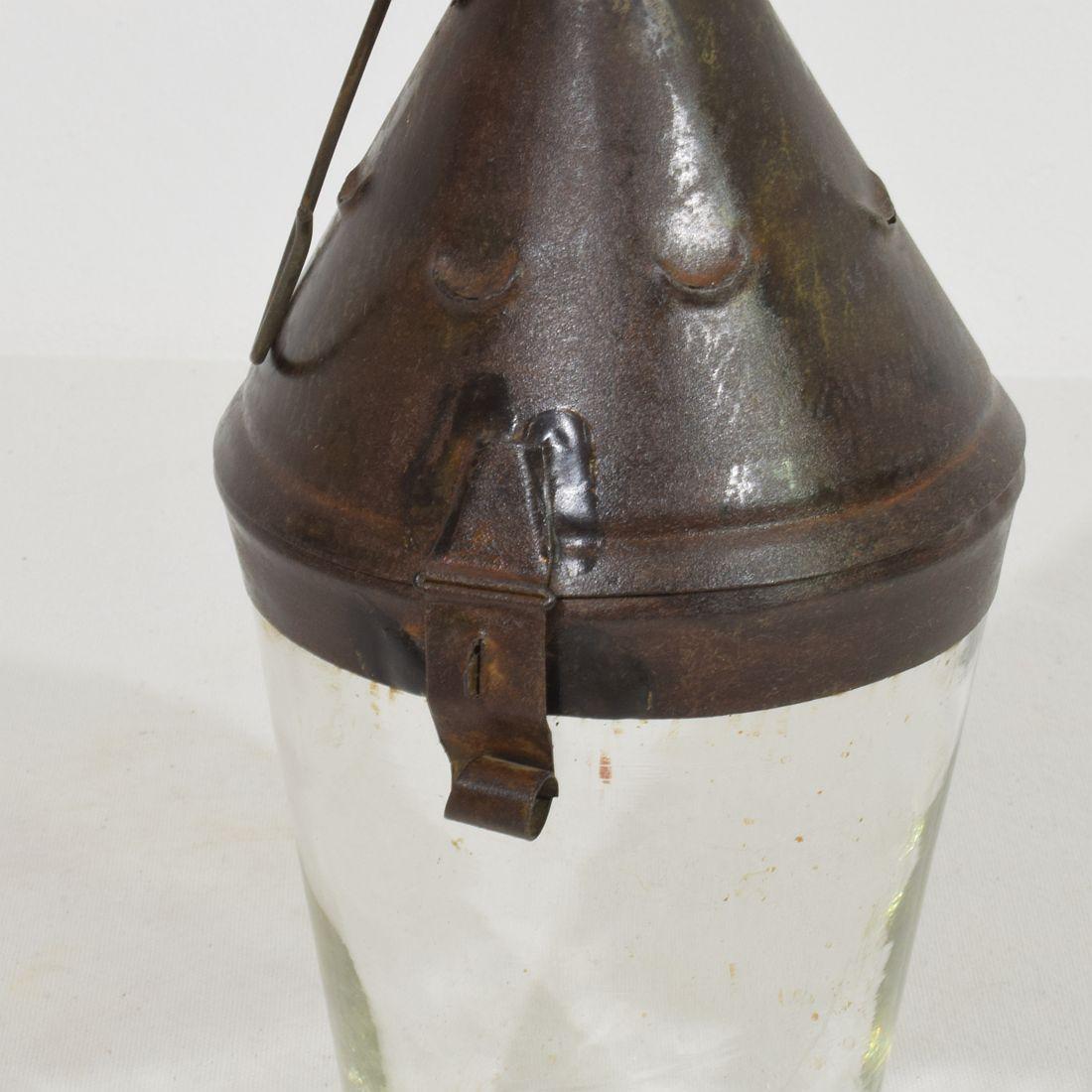 French, 19th Century Metal Lantern For Sale 9