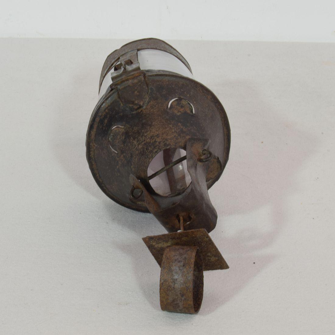 French, 19th Century Metal Lantern 10