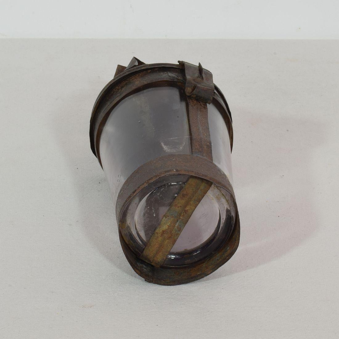 French, 19th Century Metal Lantern 11