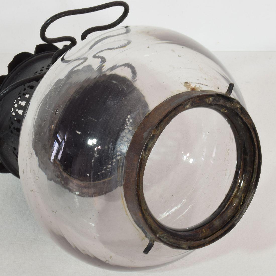 French, 19th Century Metal Lantern 14