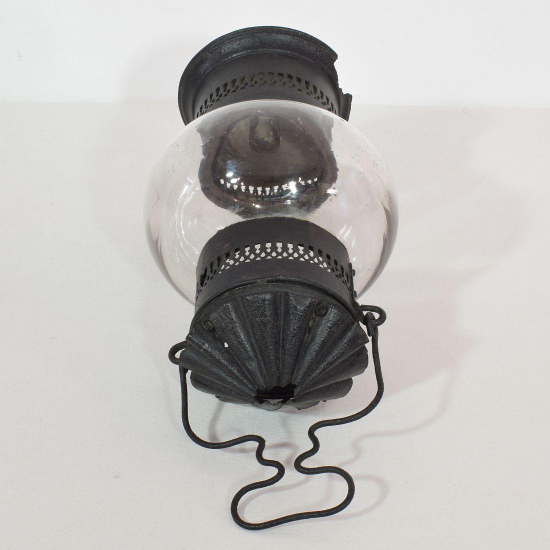 French, 19th Century Metal Lantern 16