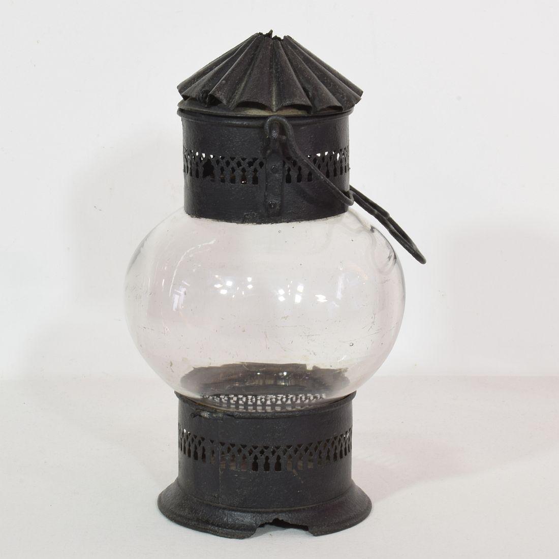 French, 19th Century Metal Lantern For Sale 3