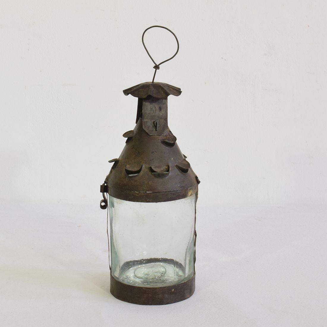 French, 19th Century Metal Lantern 2