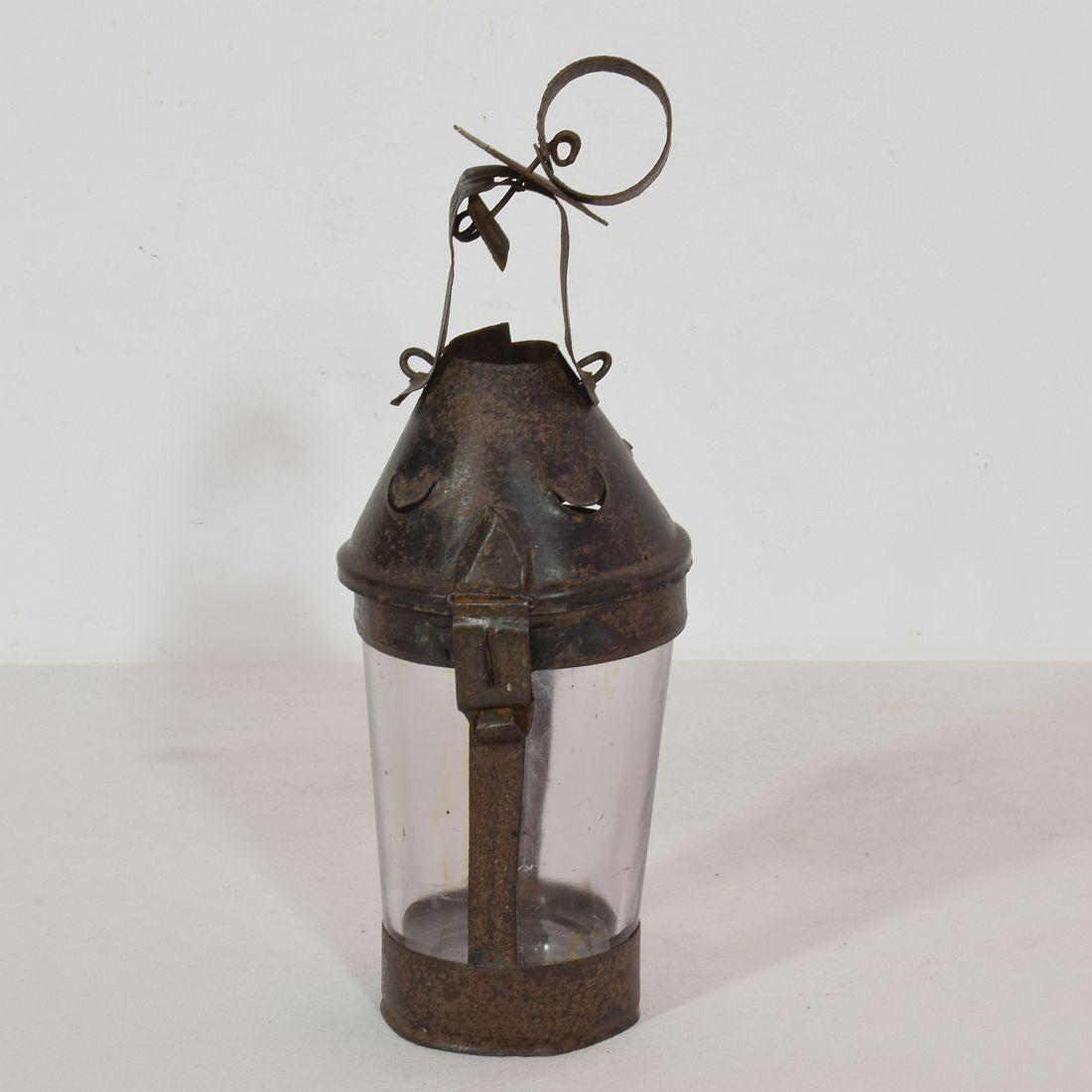 French, 19th Century Metal Lantern 1
