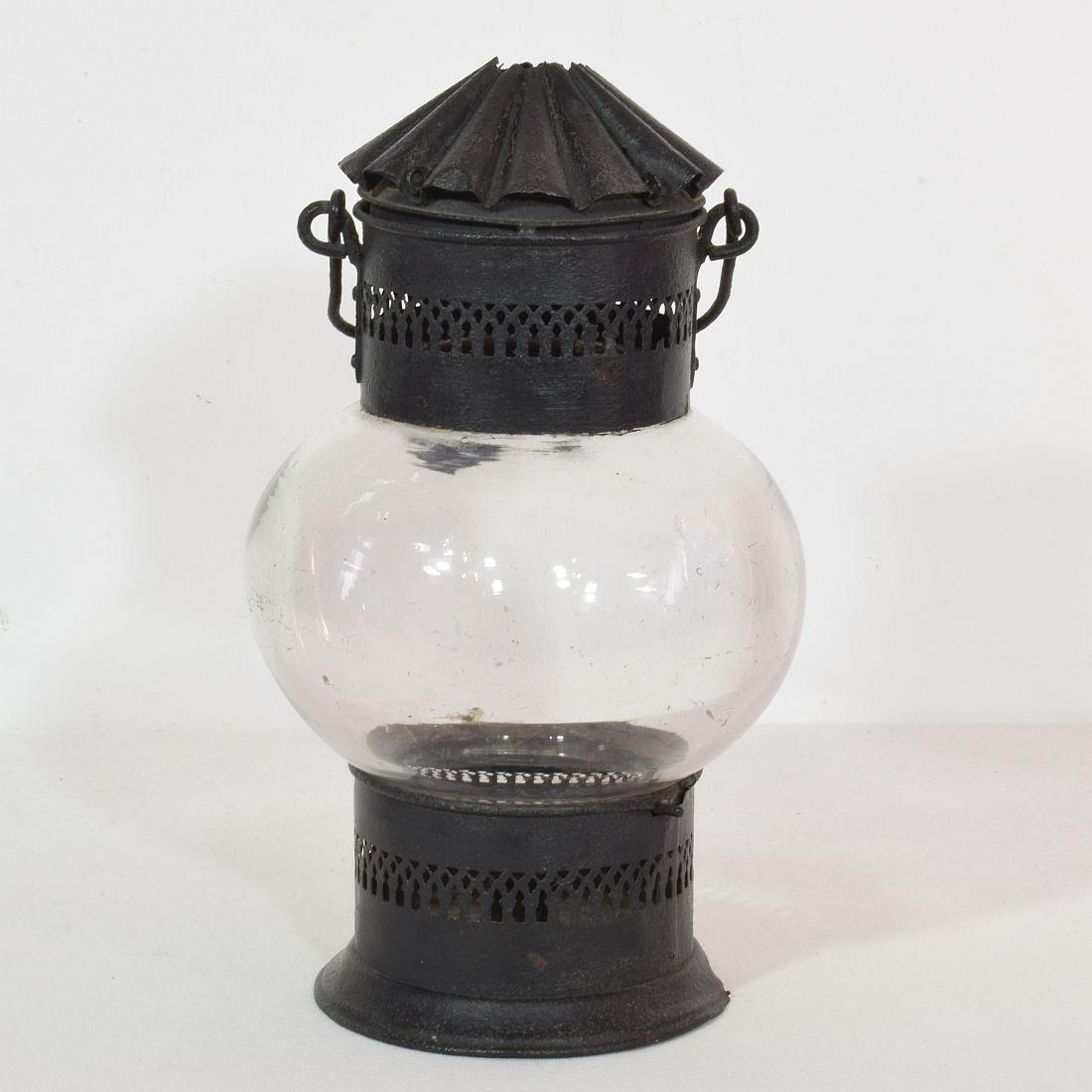 French, 19th Century Metal Lantern 4