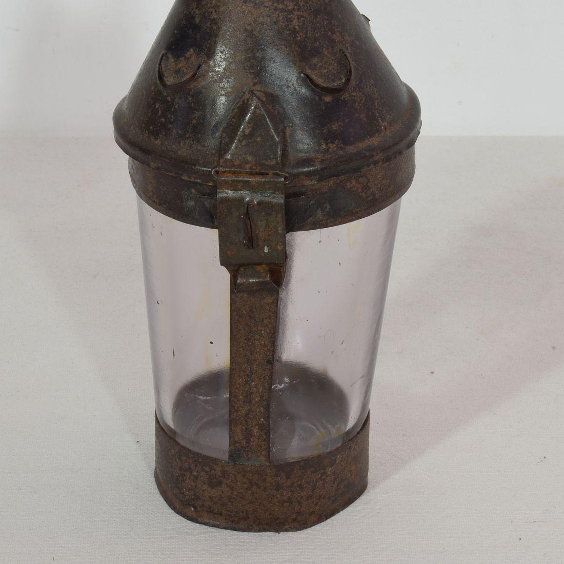 French, 19th Century Metal Lantern 3