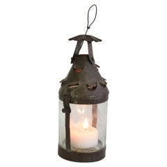 French, 19th Century Metal Lantern