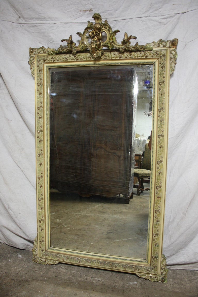 French 19th century mirror.