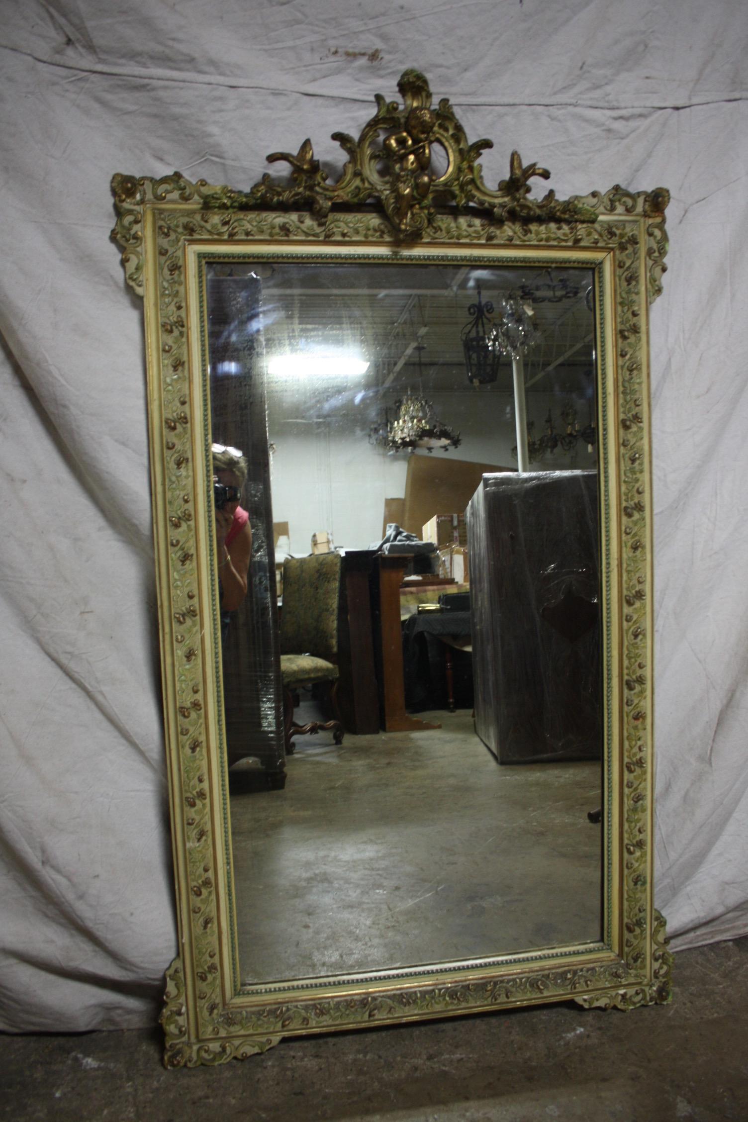 Napoleon III French 19th Century Mirror
