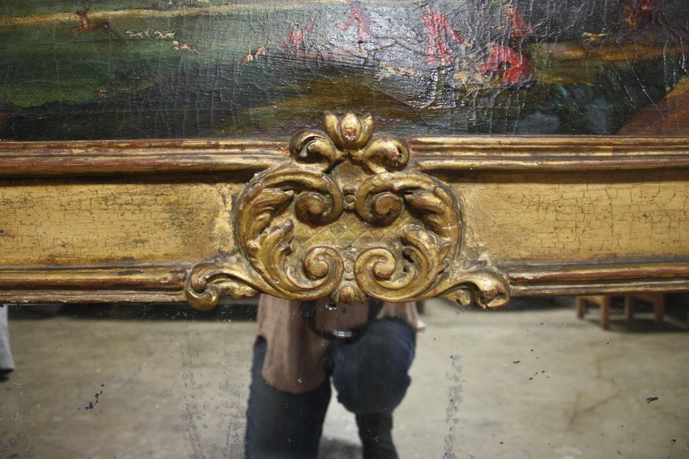 French 19th Century Mirror Trumeau 8