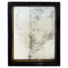 French, 19th Century, Mirror with Foxed Glass