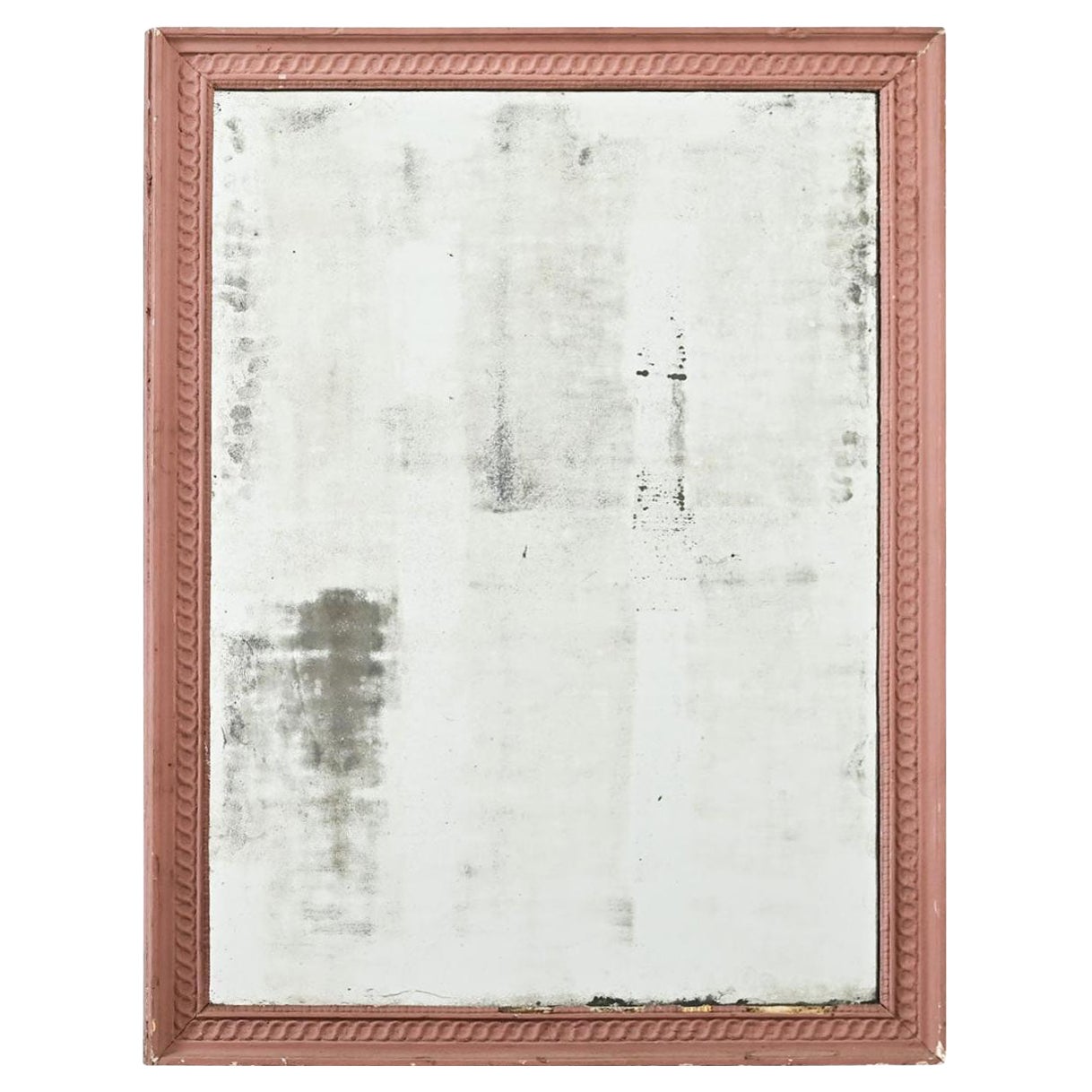 Specchio francese del XIX secolo con vernice recente