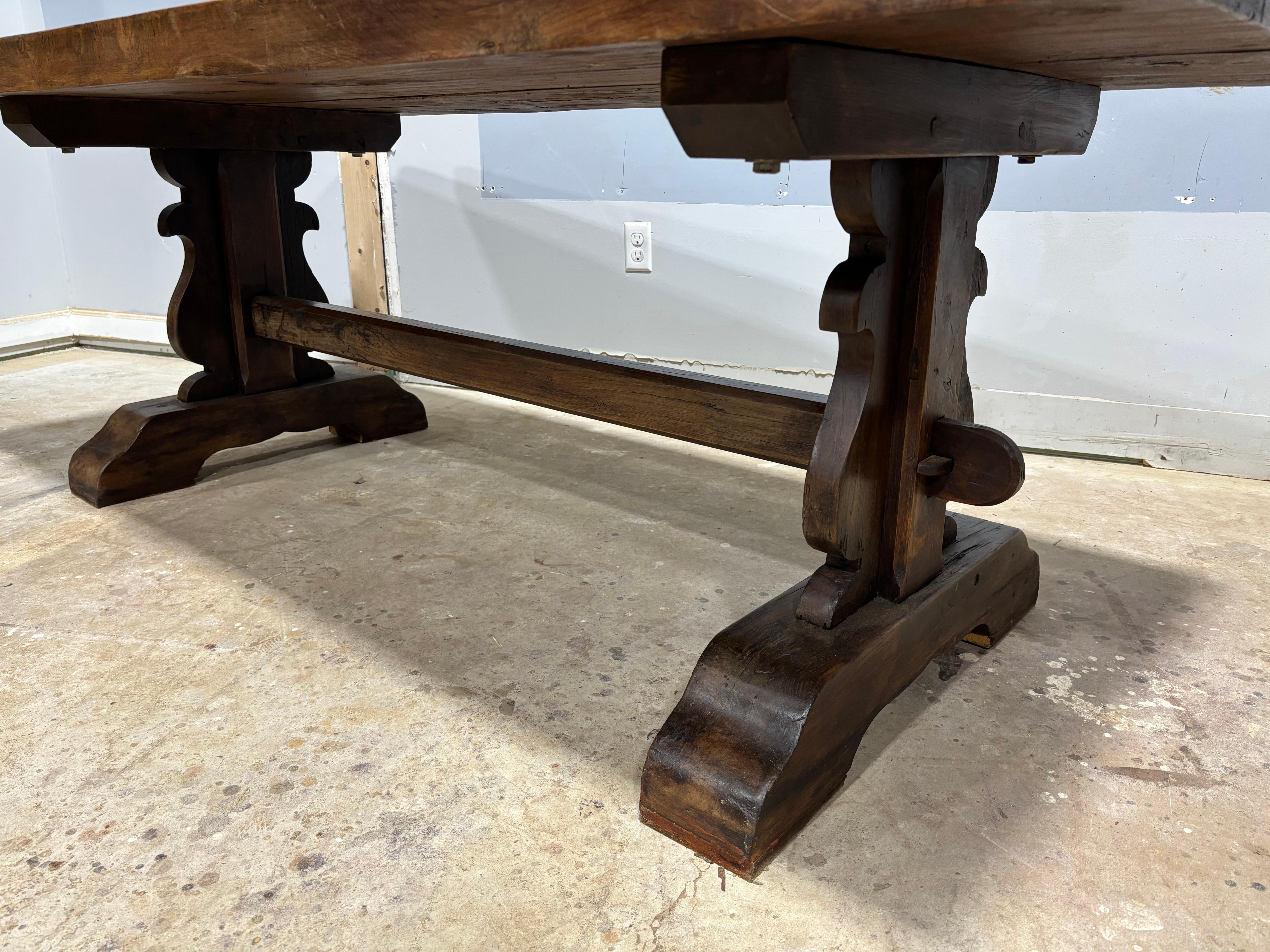 French 19th Century Monastere Table For Sale 1