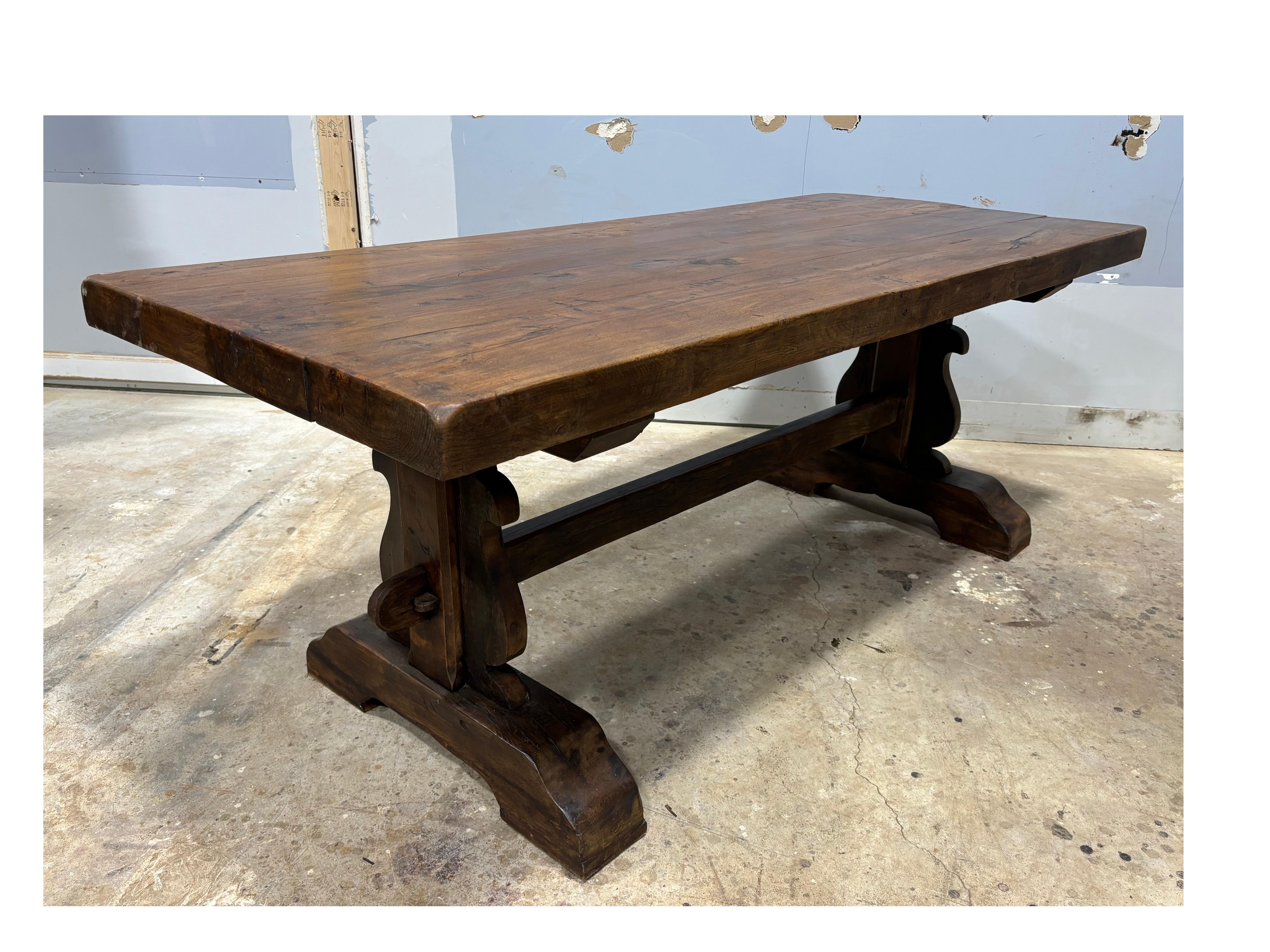 French 19th Century Monastere Table For Sale 3