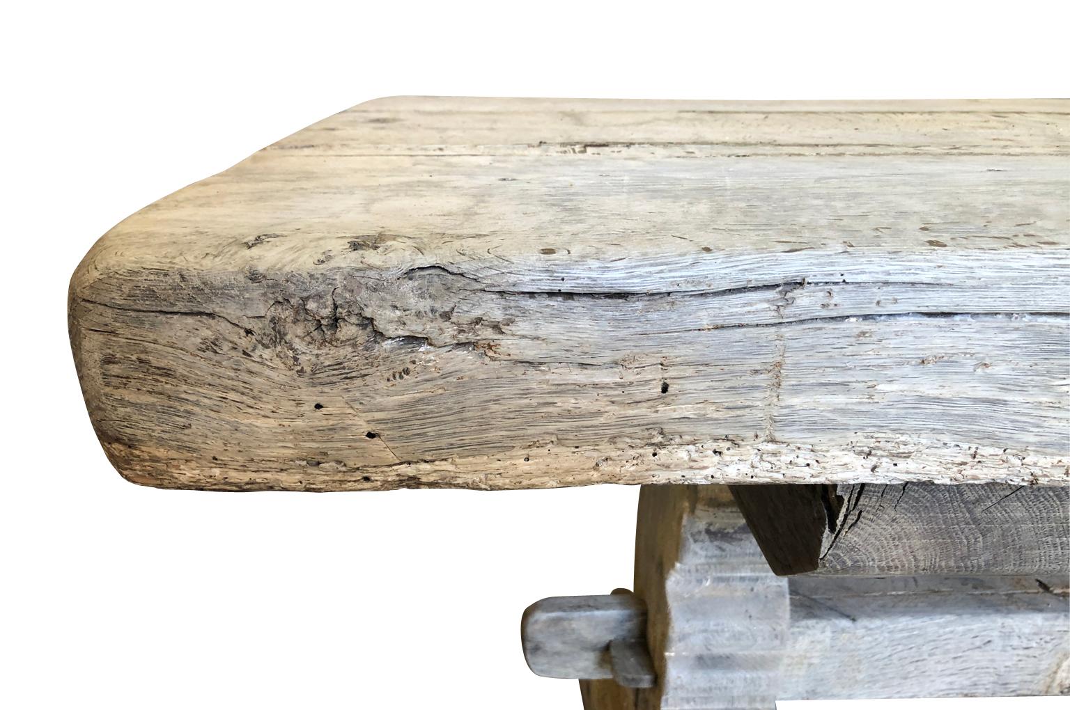 French 19th Century Monastery Table 6