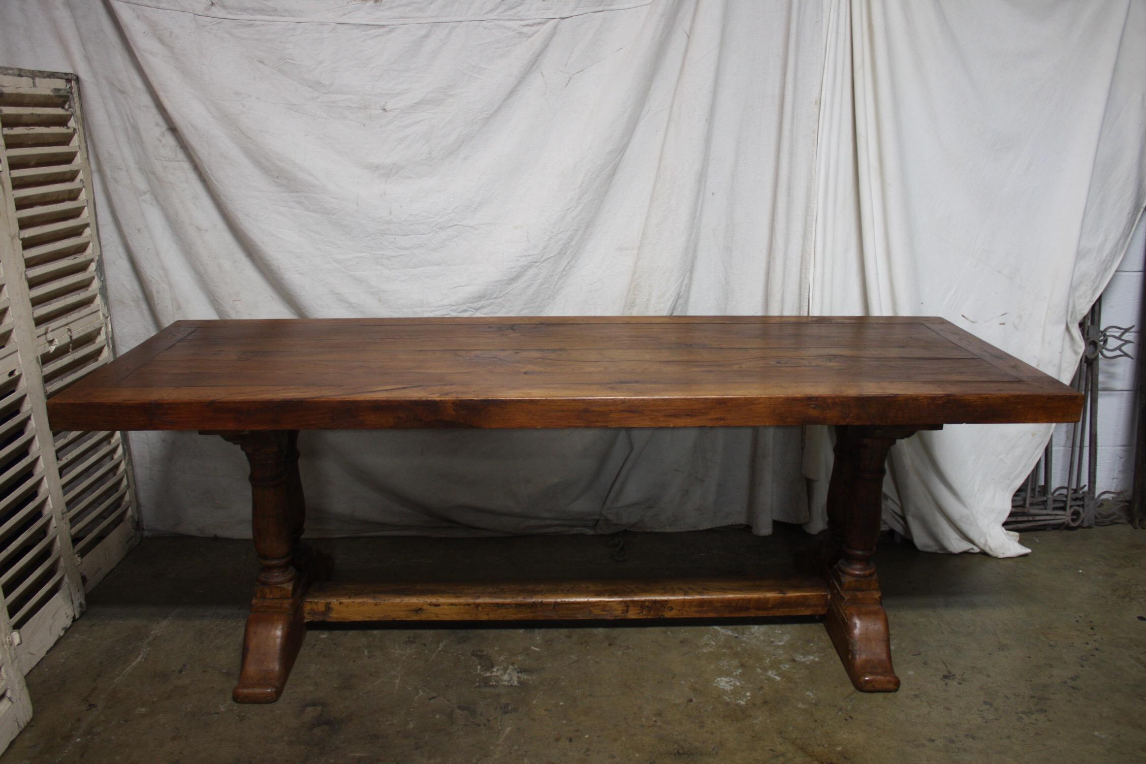 French 19th Century Monastery Table 7