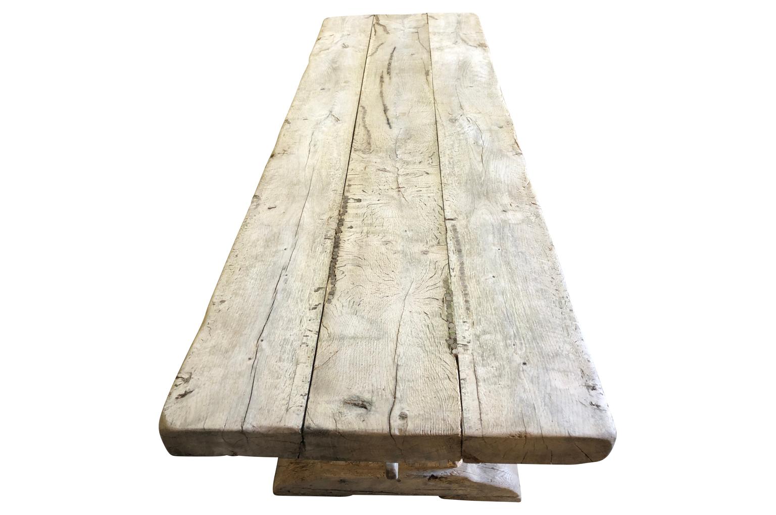 French 19th Century Monastery Table 8