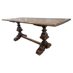French 19th Century Monastery Table