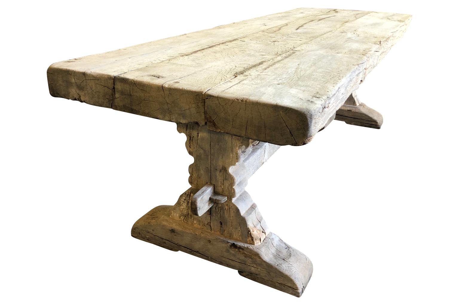 French 19th Century Monastery Table 2