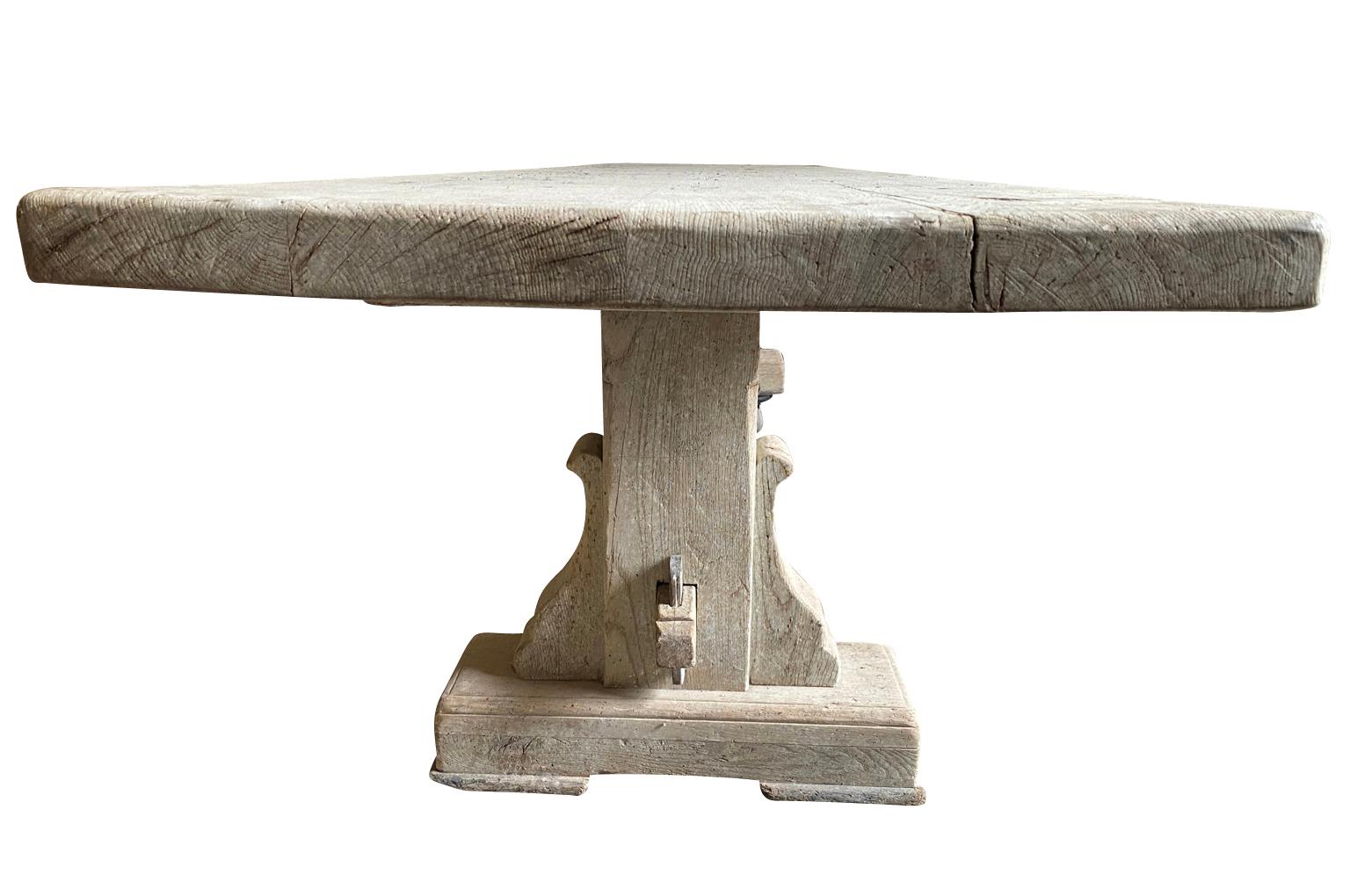 French 19th Century Monastery Table For Sale 2