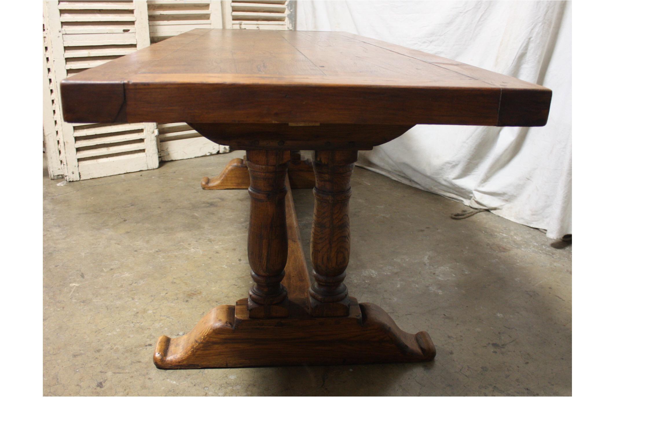 French 19th Century Monastery Table 2