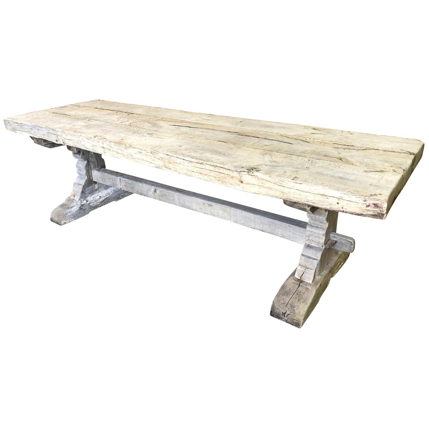 French 19th Century Monastery Table