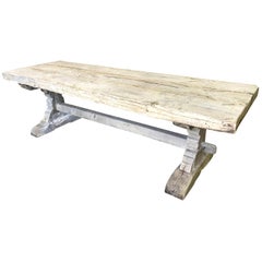 Antique French 19th Century Monastery Table
