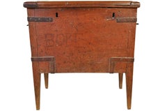 French 19th Century "Money Collecting Trunk"