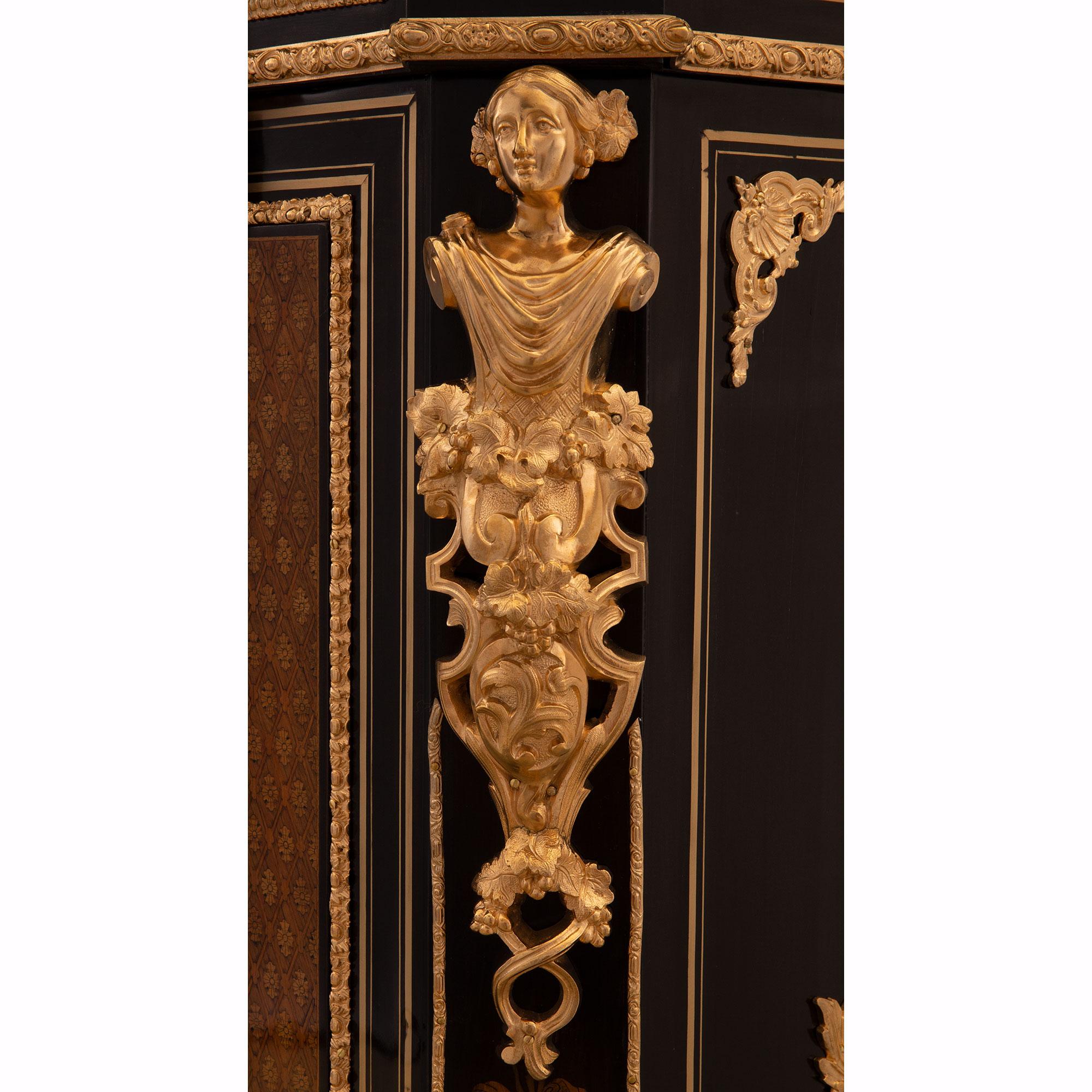 French 19th Century Napoleon III Period Cabinet For Sale 8