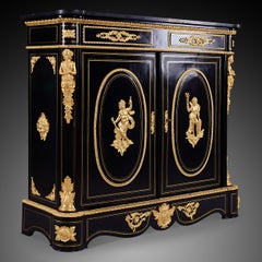 French 19th Century Napoleon III  Period Cabinet