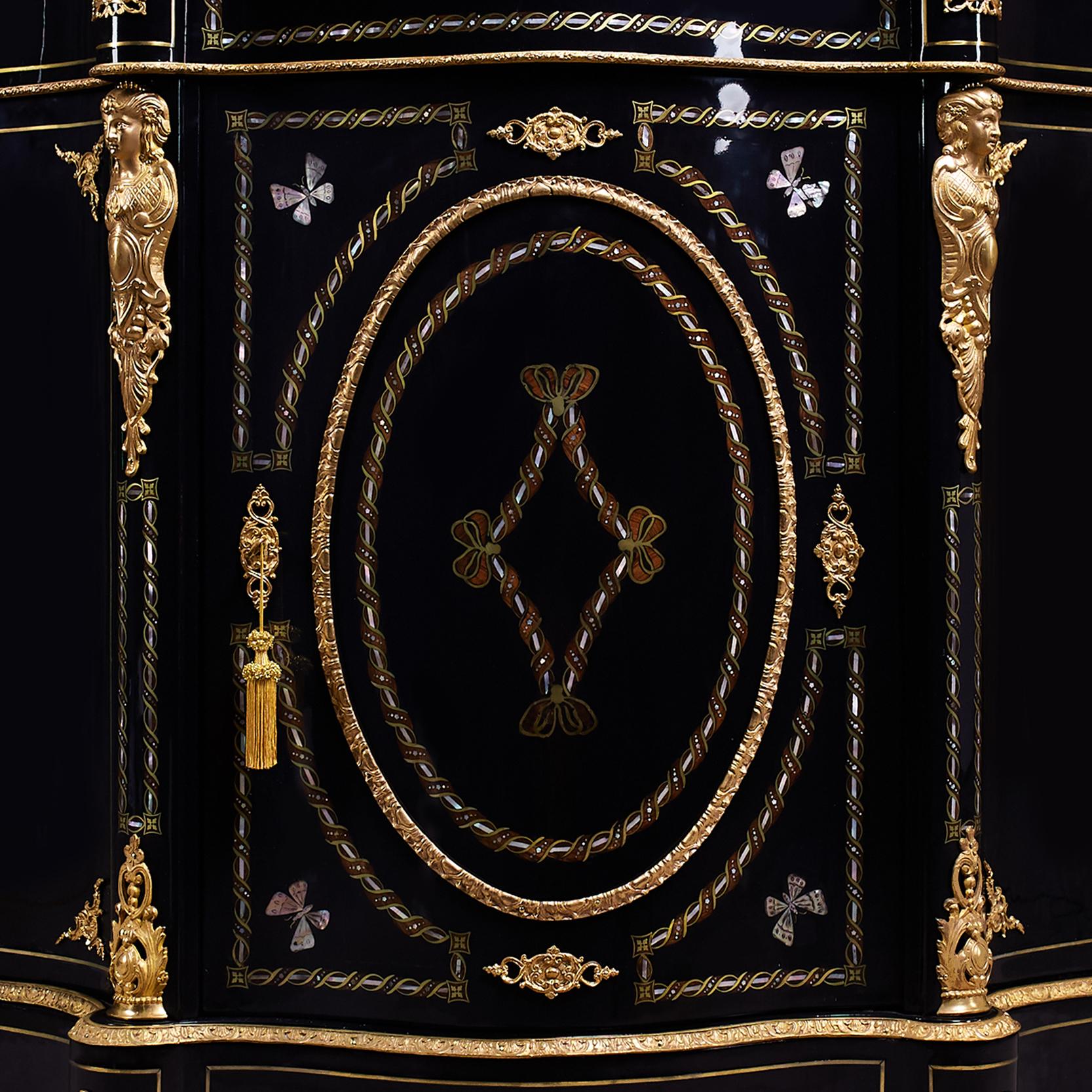 French 19th Century Napoleon III Period Cabinet For Sale 2