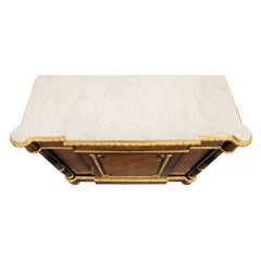 French 19th Century Napoleon III Period Exotic Wood, Ormolu and Marble Cabinet