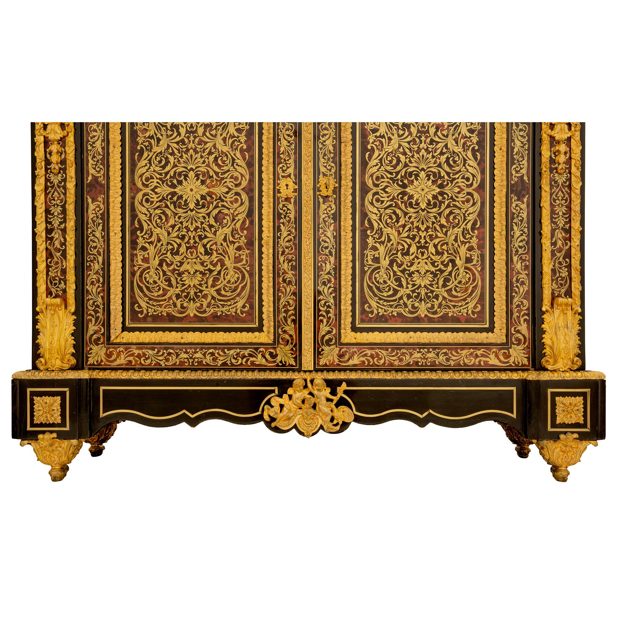 French 19th Century Napoleon III Period Two-Door Cabinet For Sale 9