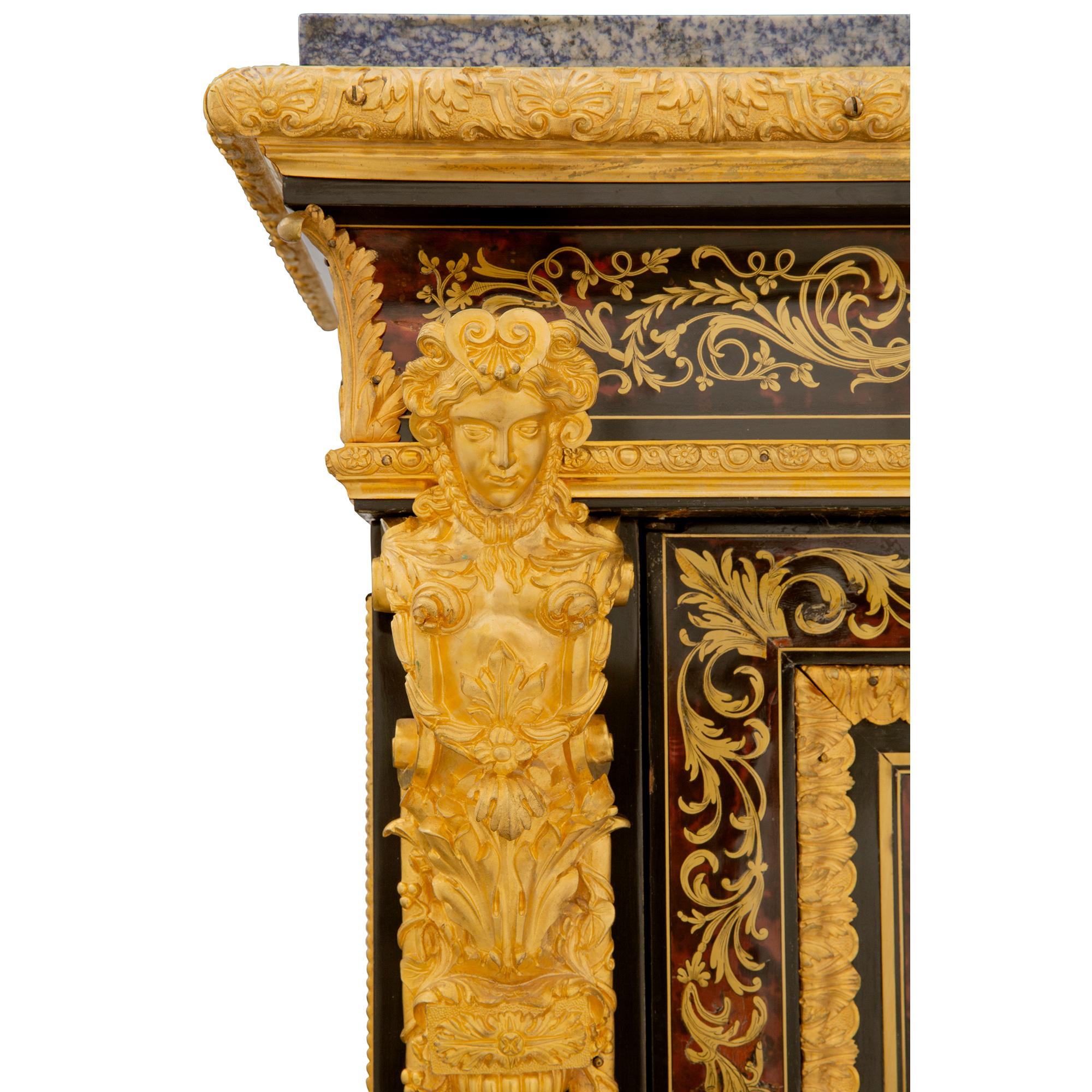 French 19th Century Napoleon III Period Two-Door Cabinet For Sale 4