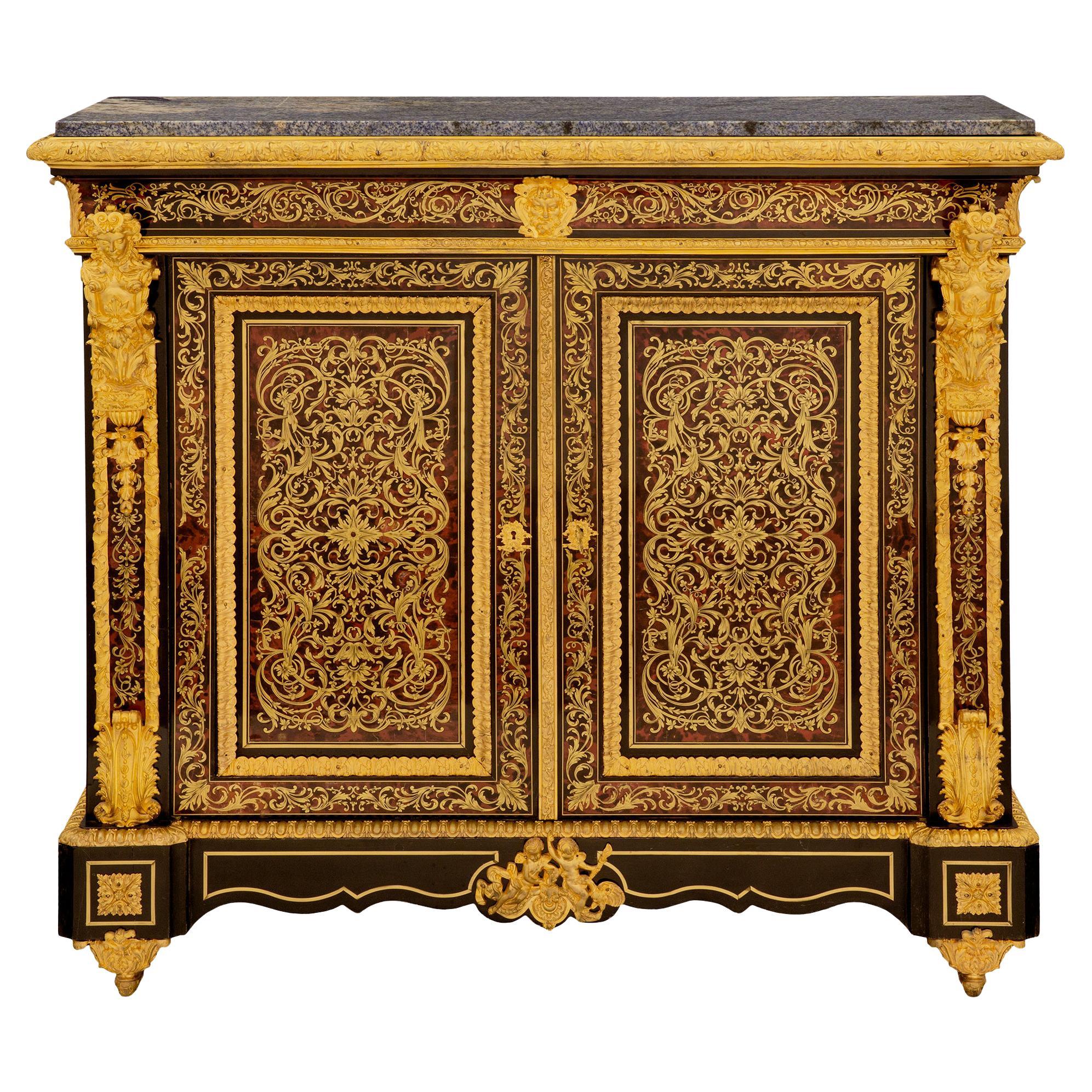 French 19th Century Napoleon III Period Two-Door Cabinet