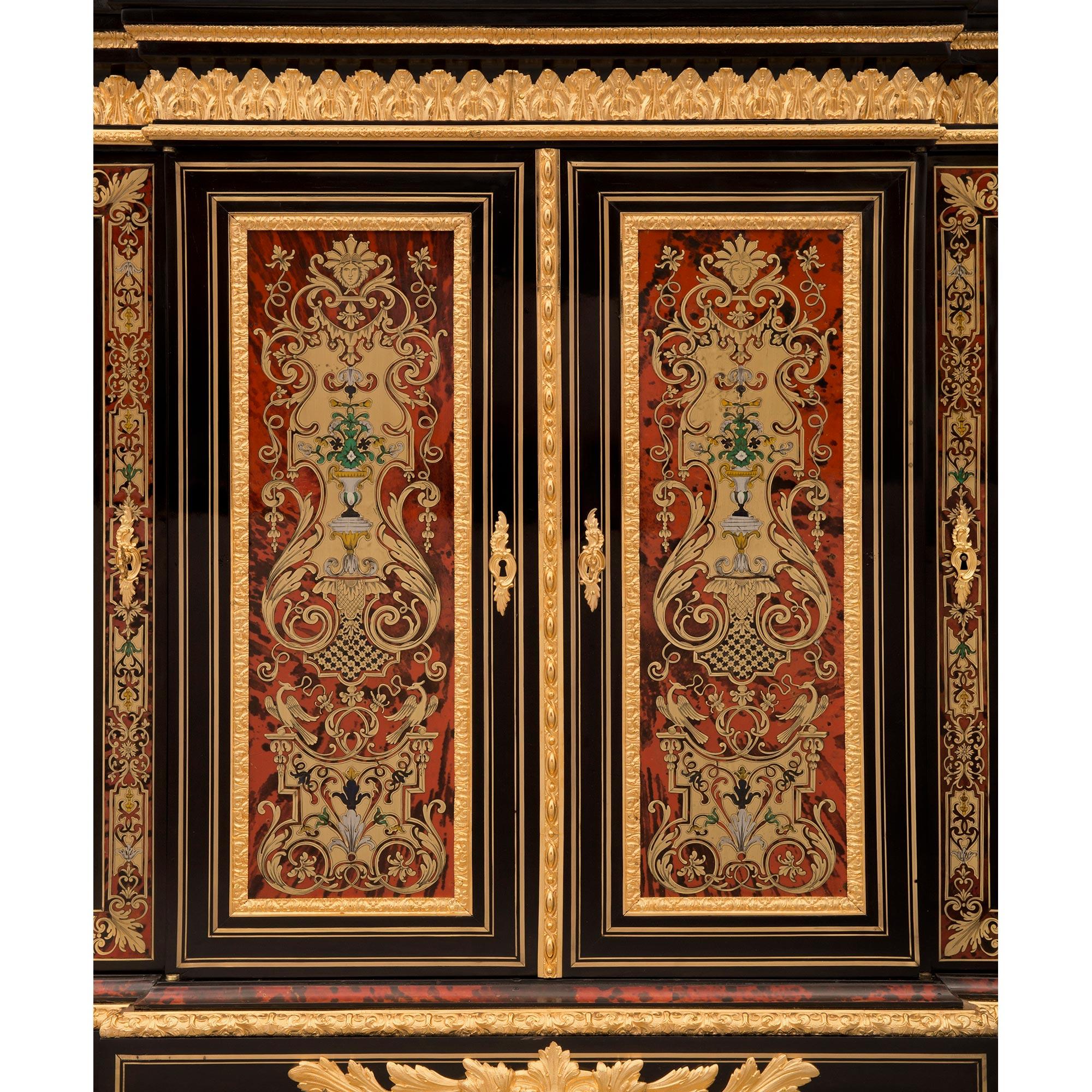 French 19th Century Napoleon III Period Vitrine Cabinet, Signed Pretot For Sale 3