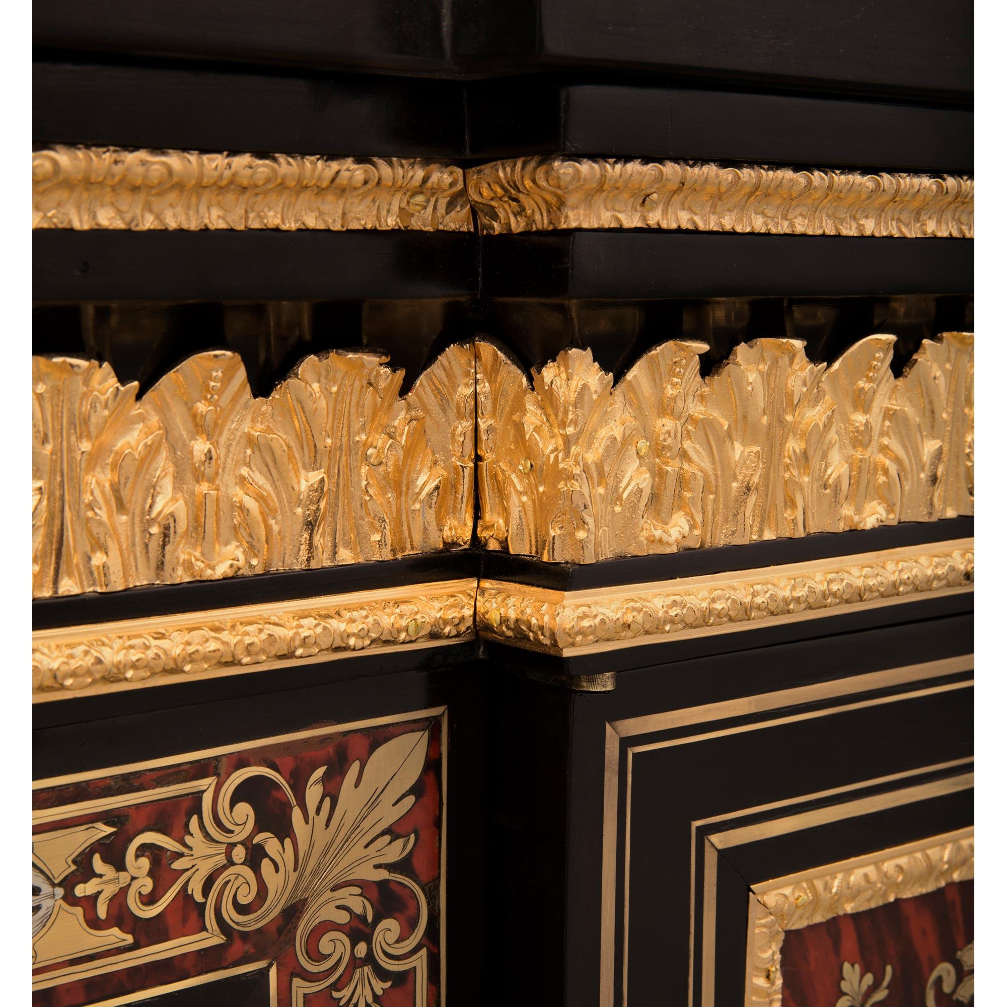 French 19th Century Napoleon III Period Vitrine Cabinet, Signed Pretot For Sale 4