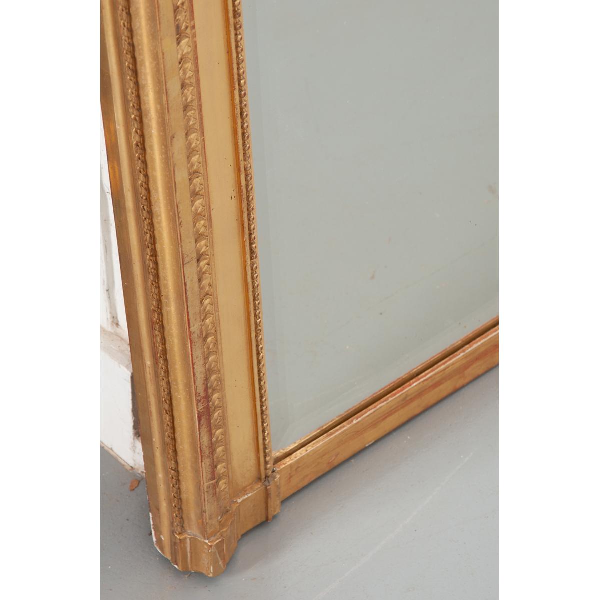 French 19th Century Napoleon III Style Mirror For Sale 4