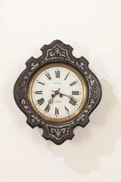 French 19th Century Napoleon III Style Wall Clock